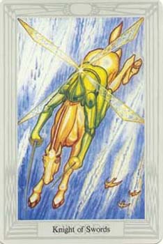 Sværdernes Konge tarotkort